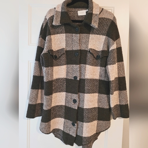 Lush Women's Long Button-Up Cardigan sz small - Picture 4 of 5